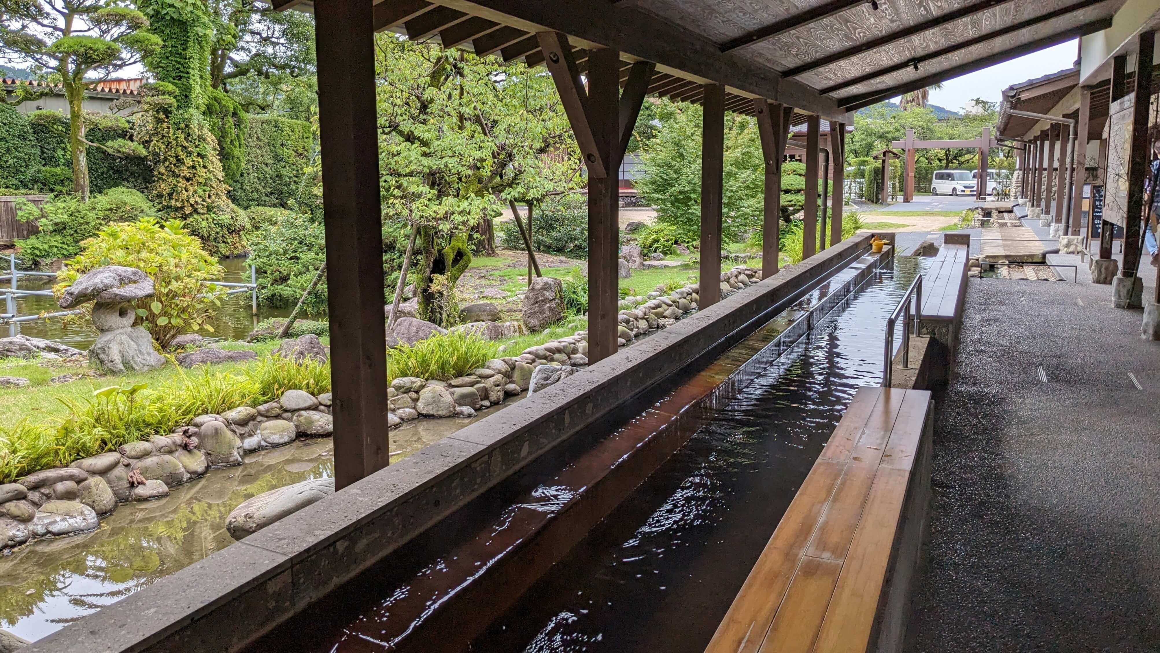 日当山西郷どん村足湯