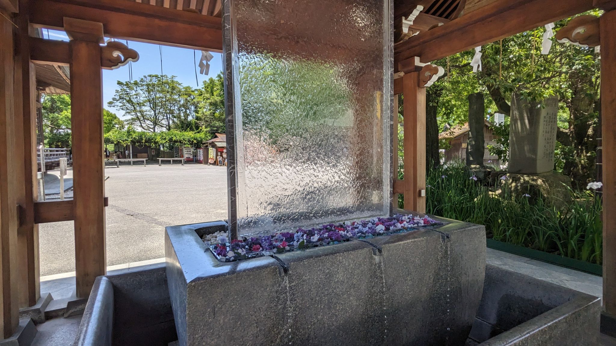 手水舎（花手水） 1