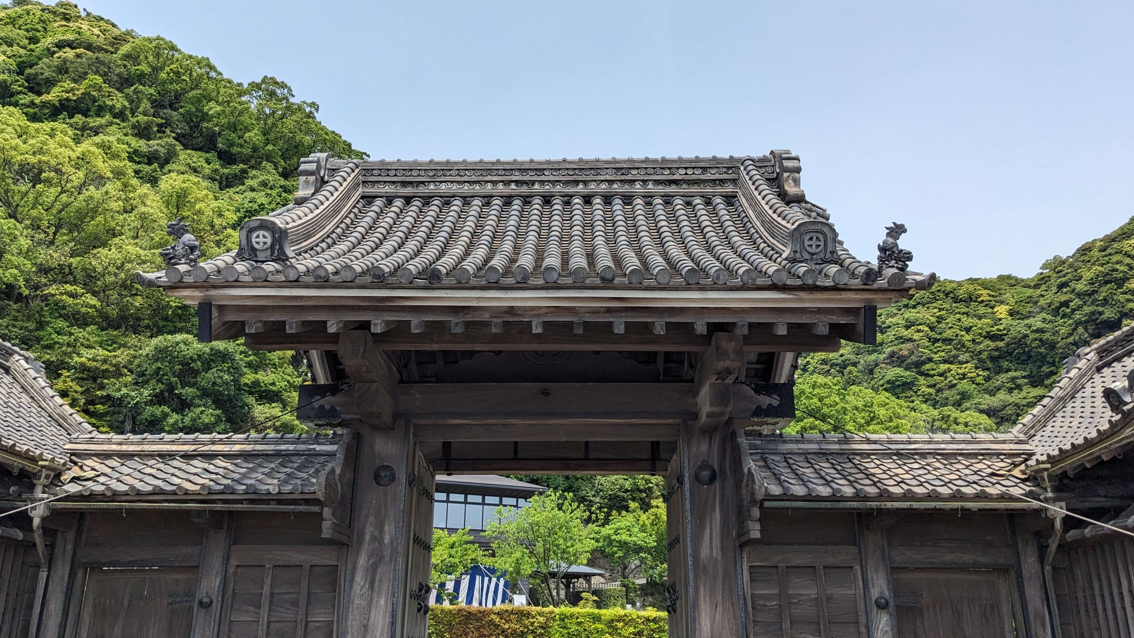 仙巌園正門