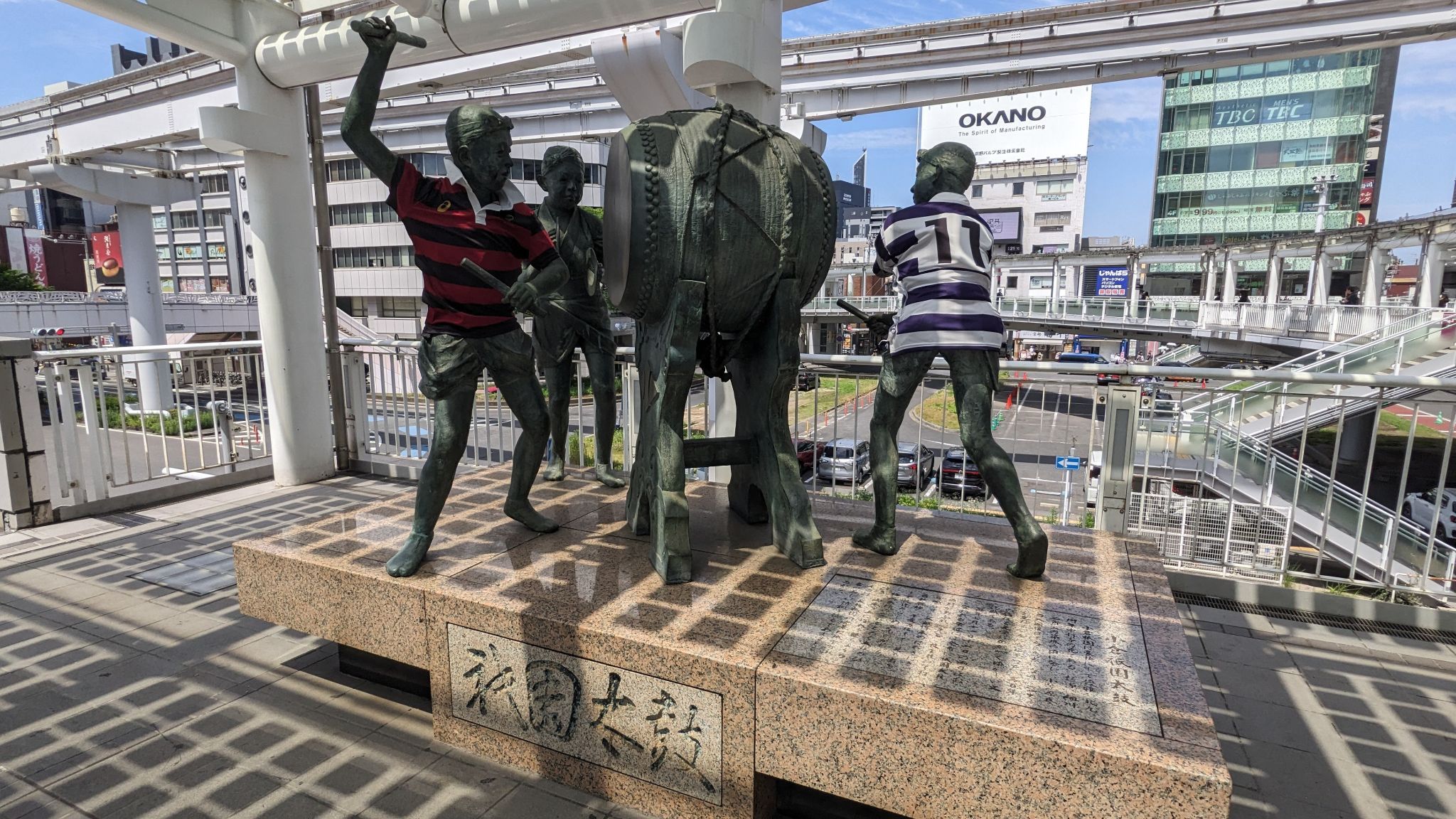小倉祇園太鼓像