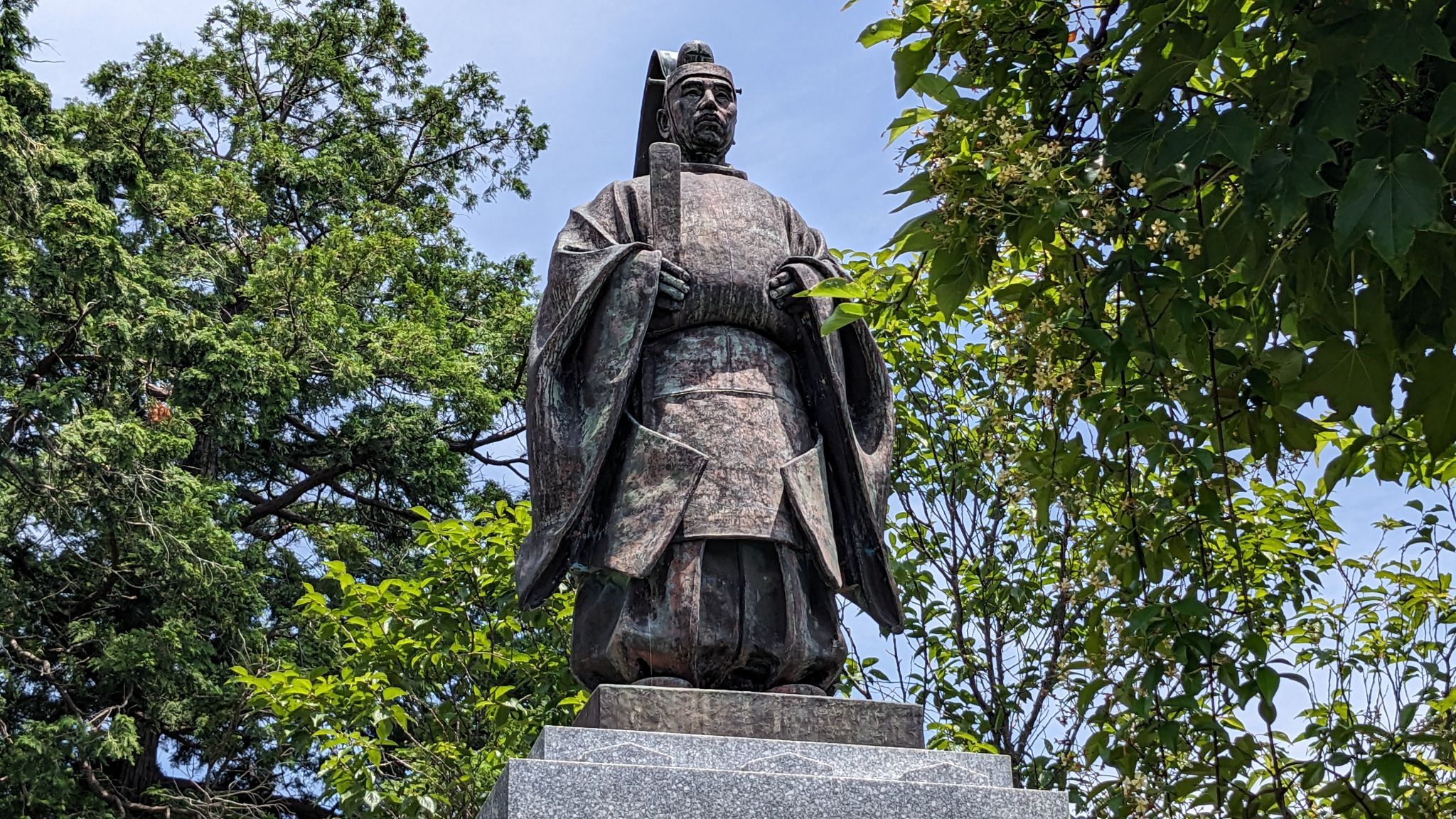 社司浄見秋夫翁の像 1
