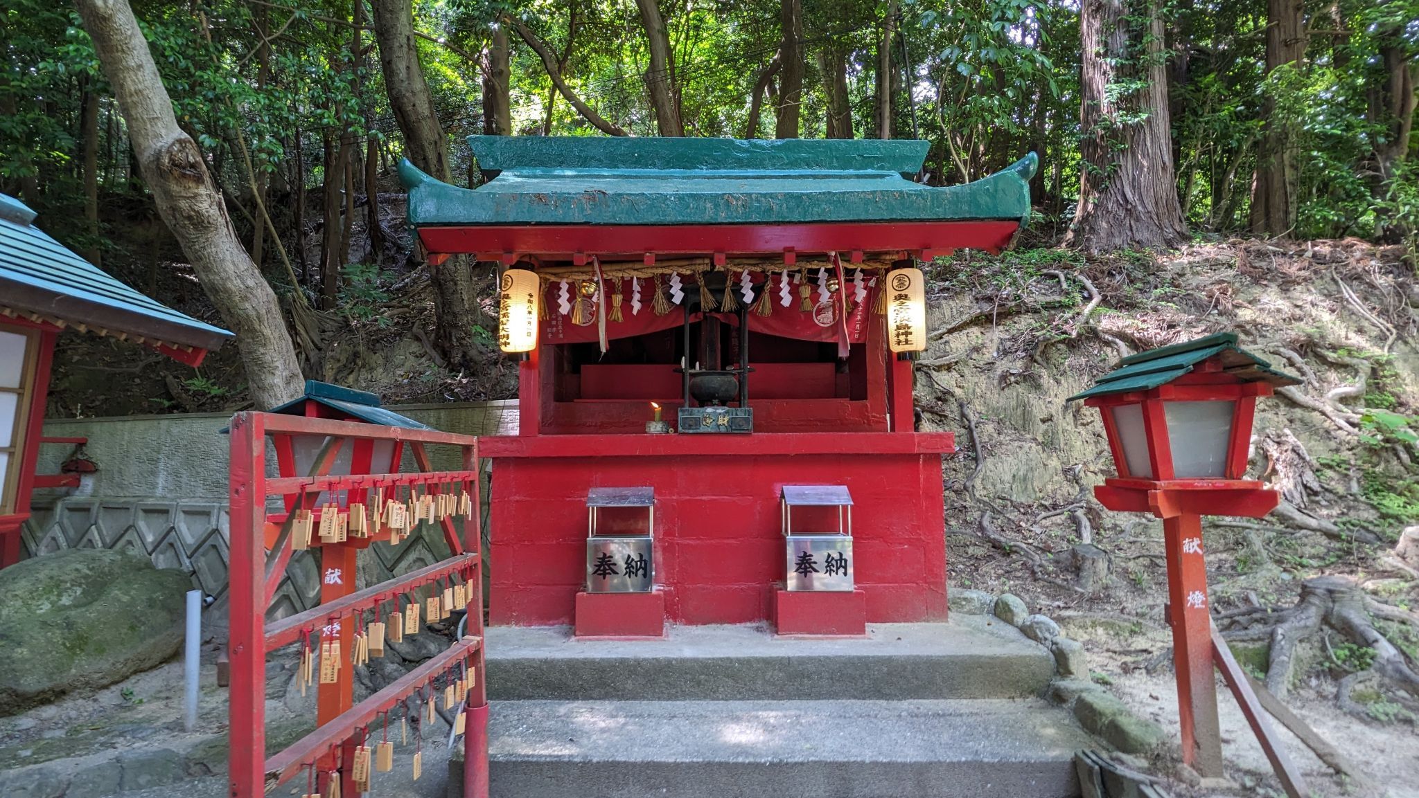  五番社 恋の宮（淡島神社 濡髪大明神）