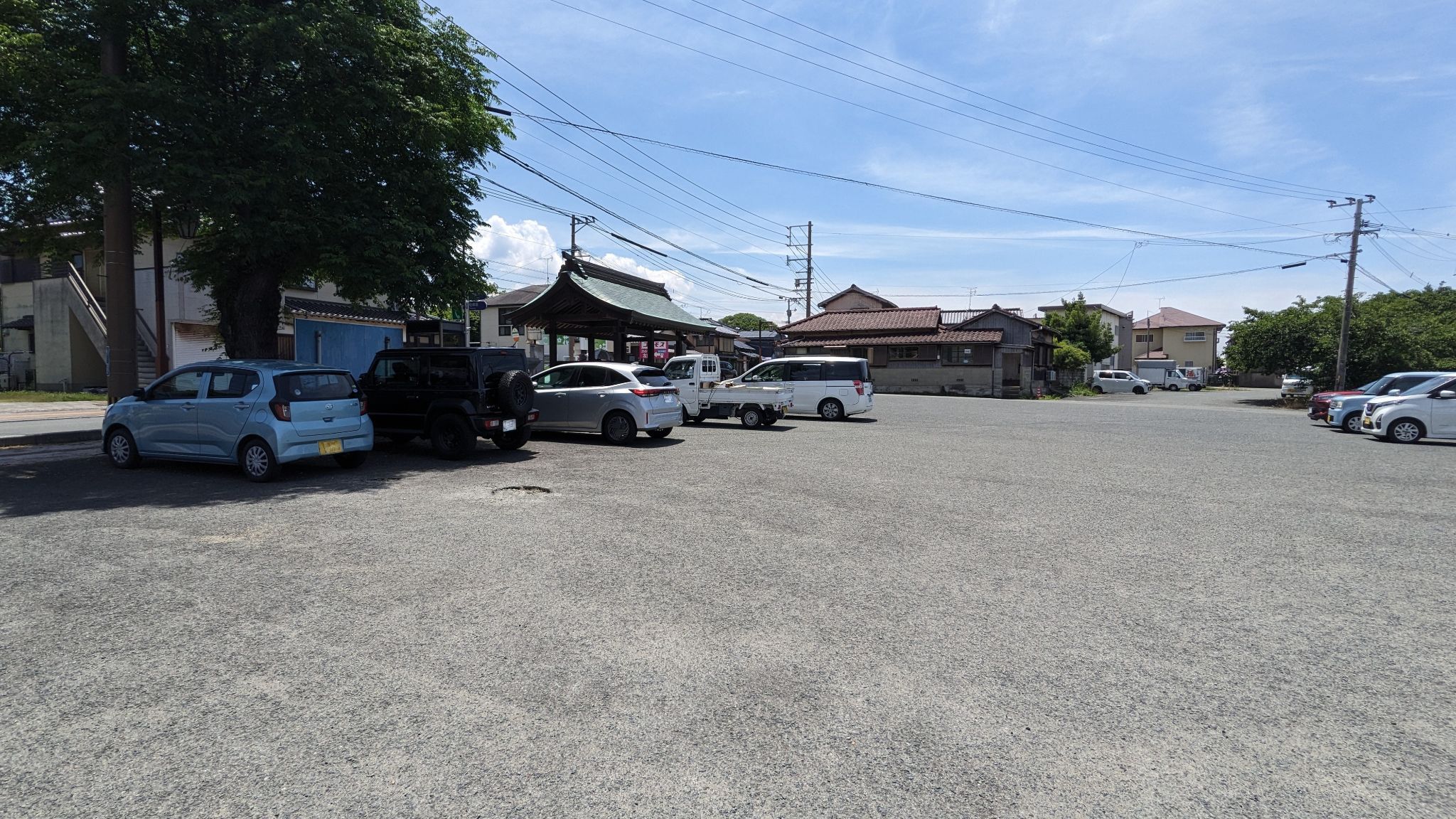 宮地嶽神社前駐車場 1